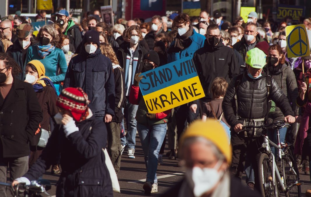 Украйна война протест